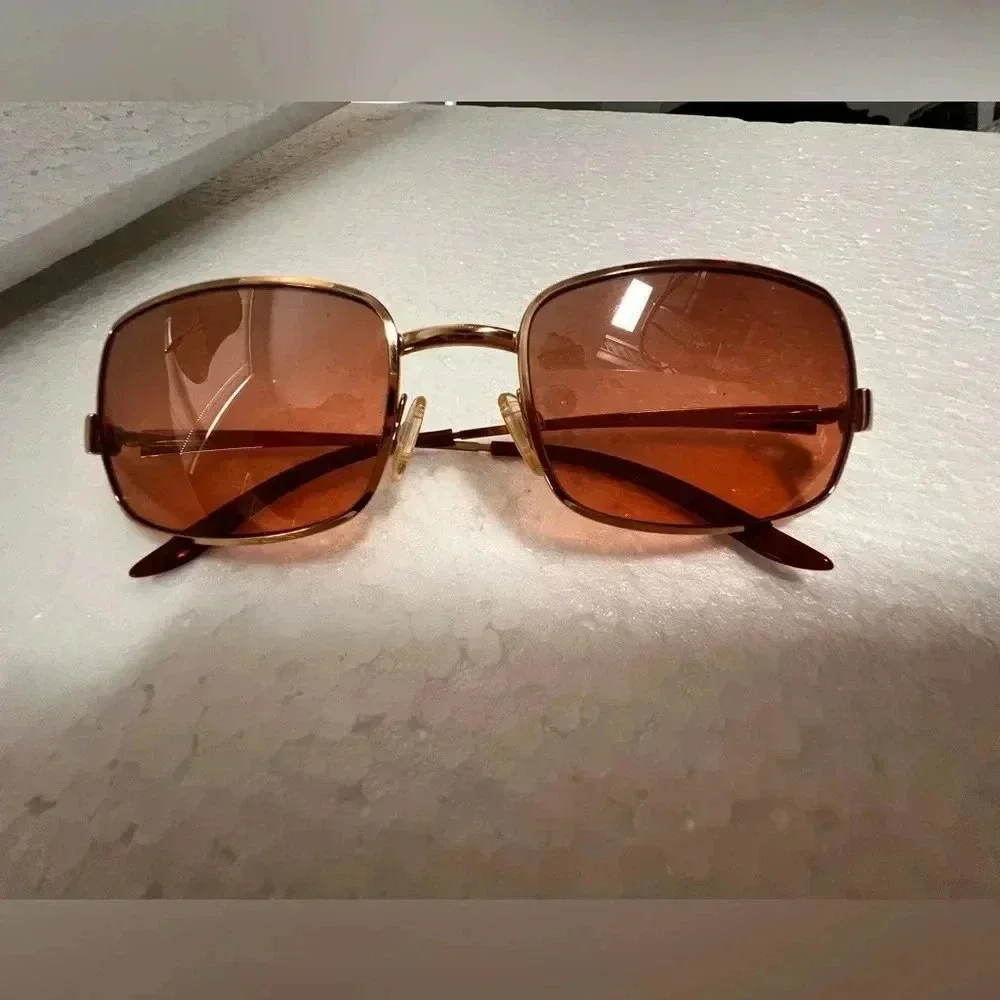Vintage Fendi Rose Pink Lens sunglasses rarev